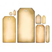 Sizzix Framelits Die Set 8PK - Tag Collection by Tim Holtz